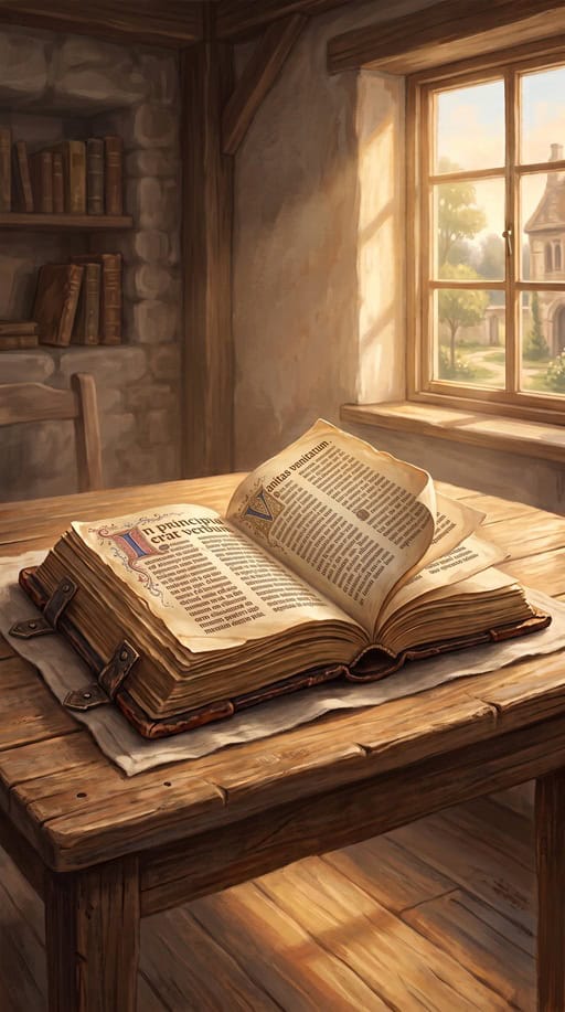 Open Bible in soft morning light – a quiet invitation to Scripture and relationship